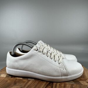 Cole Haan Shoes Womens 10 B Grand Crosscourt Sneakers White Lace Up Low W27393